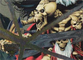 1995 Fleer Skeleton Warriors - PowerBlast #5 Baron Dark Front