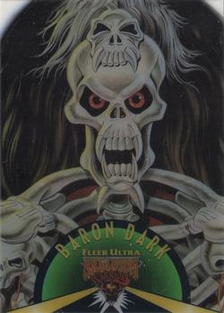 1995 Fleer Skeleton Warriors - Suspended Animation #1 Baron Dark Front