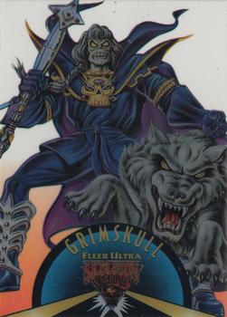 1995 Fleer Skeleton Warriors - Suspended Animation #2 Grimskull Front