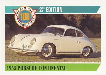 1992 Panini Dream Cars 2nd Edition #46 1955 Porsche Continental Front
