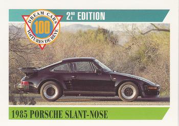 1992 Panini Dream Cars 2nd Edition #47 1985 Porsche Slant-Nose Front