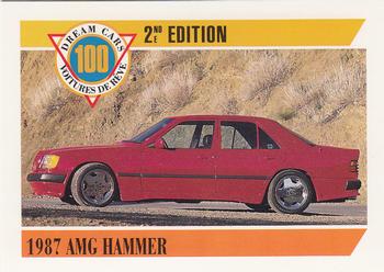 1992 Panini Dream Cars 2nd Edition #61 1987 AMG Hammer Front