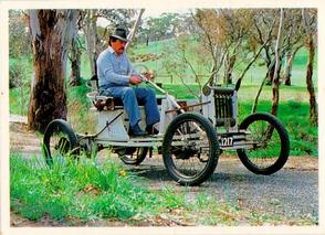 1991 Sanitarium Weet-Bix The Cars That Made Australia #4 1904 Ohlmeyer Jigger Front