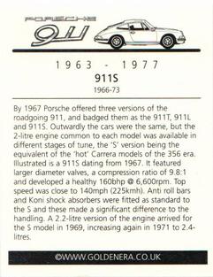 2003 Golden Era Porsche 911 (1963-77) #3 911S Back