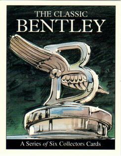 1997 Golden Era Classic Bentley #NNO Title Card Front