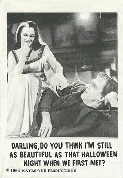 1964 Leaf Munsters #20 Darling, do you think... Front
