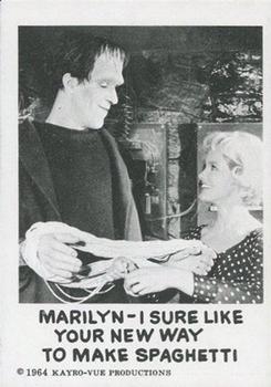 1964 Leaf Munsters #27 Marilyn - I sure like your... Front