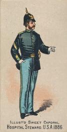 1888 Kinney Tobacco Military (N224) #NNO Hospital Steward, U.S.A. 1886 Front