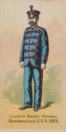 1888 Kinney Tobacco Military (N224) #NNO Bandmaster, U.S.N. 1886 Front