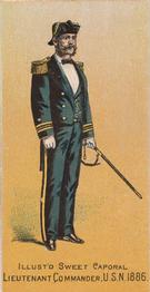1888 Kinney Tobacco Military (N224) #NNO Lieutenant Commander, U.S.N. 1886 Front