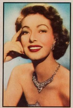 1953 Bowman Television and Radio Stars of the NBC (R701-15) #50 Loretta Young Front