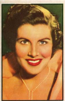 1953 Bowman Television and Radio Stars of the NBC (R701-15) #72 Kathi Norris Front