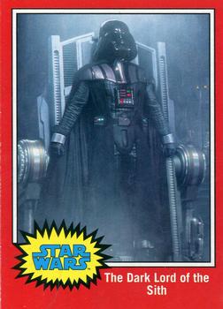 2015 Topps Star Wars Journey to the Force Awakens - Classic Captions #CC-5 The Dark Lord of the Sith Front