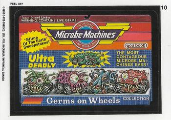 1992 O-Pee-Chee Wacky Packages #10 Microbe Machines Front