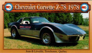 2000 VAQ Voitures Anciennes du Québec #659 Chevrolet Corvette Z-78 1978 Front