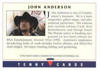 1992 Tenny Super Country Music #NNO John Anderson Back