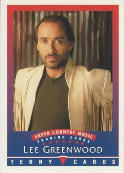 1992 Tenny Super Country Music #NNO Lee Greenwood Front