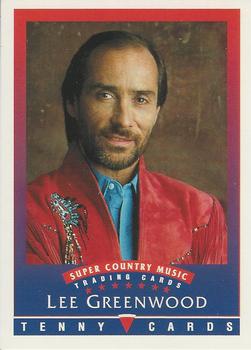 1992 Tenny Super Country Music #NNO Lee Greenwood Front