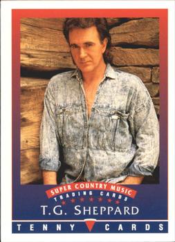 1992 Tenny Super Country Music #NNO T.G. Sheppard Front