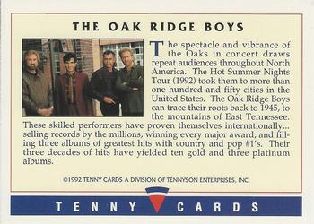 1992 Tenny Super Country Music #NNO The Oak Ridge Boys Back