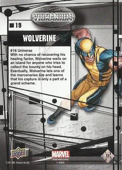 2015 Upper Deck Marvel Vibranium #19 Wolverine Back