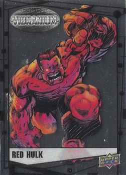 2015 Upper Deck Marvel Vibranium #75 Red Hulk Front