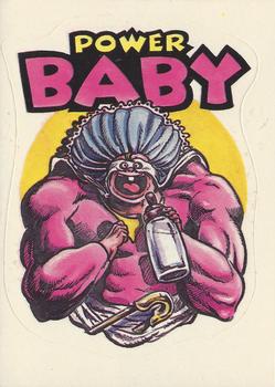 1983 Donruss Zero Heroes #6 Power Baby Front