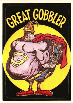 1983 Donruss Zero Heroes #16 Great Gobbler Front