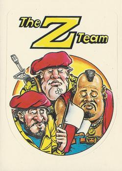 1983 Donruss Zero Heroes #44 The Z Team Front