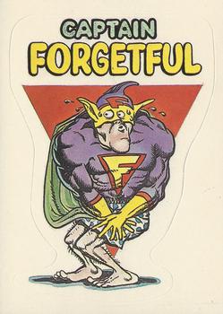 1983 Donruss Zero Heroes #45 Captain Forgetful Front