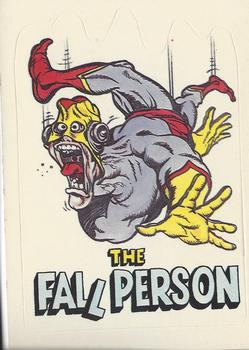 1983 Donruss Zero Heroes #50 The Fall Person Front