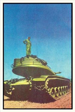 1954 Bowman Power for Peace (R701-10) #8 TITANIC TANK Front