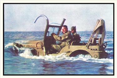 1954 Bowman Power for Peace (R701-10) #10 SNORKEL JEEP Front