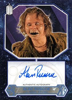 2015 Topps Doctor Who - Autographs Blue #NNO Alan Ruscoe Front