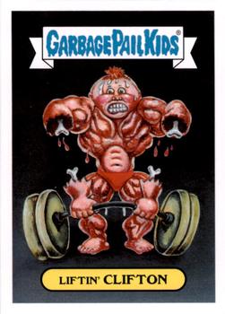 2016 Topps Garbage Pail Kids American As Apple Pie In Your Face #5b Liftin' Clifton Front