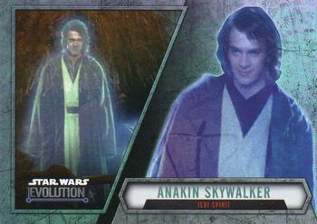 2016 Topps Star Wars Evolution #5 Anakin Skywalker Front