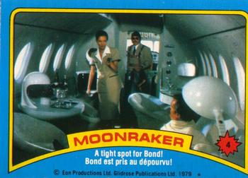 1979 O-Pee-Chee Moonraker #4 A tight spot for Bond! Front