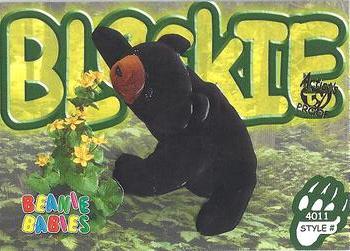 1999 Ty Beanie Babies III - Artist's Proof #64 Blackie the Black Bear Front