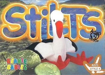 1999 Ty Beanie Babies III - Artist's Proof #141 Stilts the Stork Front