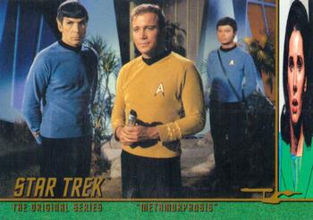 1998 SkyBox Star Trek The Original Series 2 - Character Logs #C61 EP31.4   Metamorphosis Front