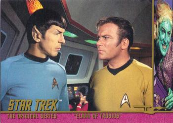1999 SkyBox Star Trek The Original Series 3 - Character Logs #C113 EP 57:4  Elaan of Troyius Front
