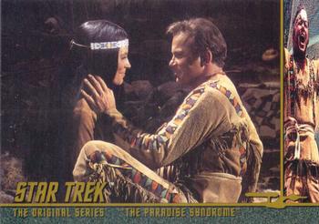 1999 SkyBox Star Trek The Original Series 3 - Character Logs #C115 EP 58:4  The Paradise Syndrome Front