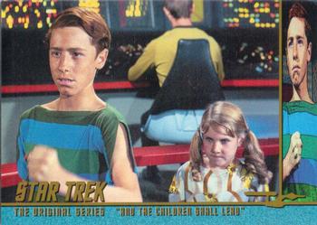 1999 SkyBox Star Trek The Original Series 3 - Character Logs #C120 EP 60:5  And the Children Shall Lead Front