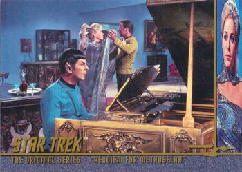 1999 SkyBox Star Trek The Original Series 3 - Character Logs #C152 EP 76:5  Requiem for Methuselah Front