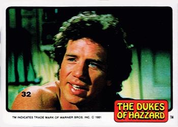 1981 Donruss The Dukes of Hazzard #32 Luke Duke Front