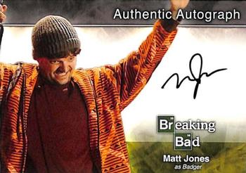 2014 Cryptozoic Breaking Bad Seasons 1 - 5 - Autographs #A6 Matt Jones Front