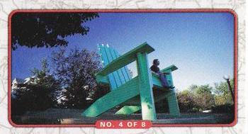 1999 Doral Celebrate America Road Trip Series #4 Big Green Chair Front