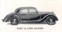 1951 Maxilin Marketing Motor Cars #11 Riley 1 1/2 Litre Saloon Front