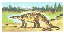 1972 Brooke Bond Prehistoric Animals #10 Plateosaurus Front