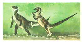 1972 Brooke Bond Prehistoric Animals #15 Deinonychus Front